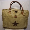 Vintage Tasche Gross - Canvas Star