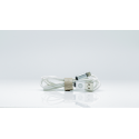 Ladekabel 2in1 - Lightning und Micro USB - Silber