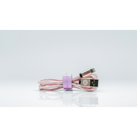 Ladekabel 2in1 - Lightning und Micro USB - Rosegold