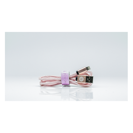 Ladekabel 2in1 - Lightning und Micro USB - Rosegold
