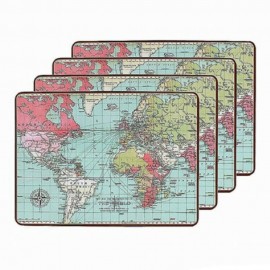World Traveller Placemats - Servierbretter (4 Stück)