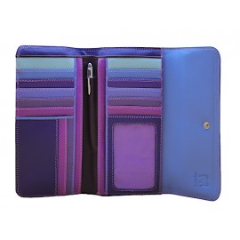 Mywalit Portemonnaie dreifach faltbar - Sweet Violet - violett-weinrot-blau