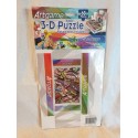 3-D Puzzle 60 Stück  mit kleiner Faltschachtel GECKOS